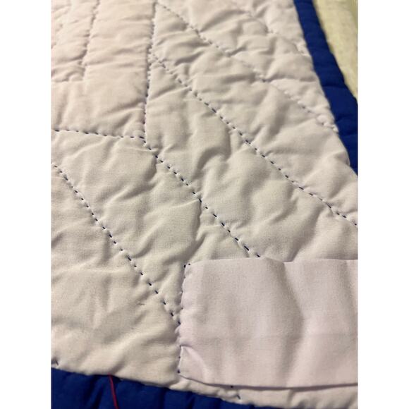 Quilted Numbers Baby Wall Hanging - Picture 4 of 4